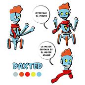 Daxted [Model Sheet]. Comic, Design de personagens, e Design gráfico projeto de joseverifica - 21.01.2022