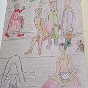 Übungen und Kritzeleien. Traditional illustration, Sketching, Creativit, Drawing, Watercolor Painting, Sketchbook, and Gouache Painting project by andrea_lengemann - 01.31.2022