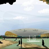 My project in Matte Painting Techniques for ArchViz course. Un proyecto de Retoque fotográfico, Fotografía digital, Arquitectura digital, Visualización arquitectónica, Fotomontaje y Matte Painting de nikitapolyanitsa - 24.01.2022