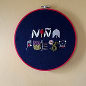 My project in Introduction to Raised Embroidery course. Embroider, and Textile Design project by emily bloom - 01.31.2022