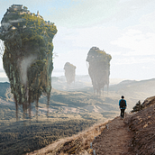 My project in Photomontage in Photoshop: Create a Futuristic Universe course. Photograph, Post-production, Photo Retouching, Digital Photograph, Photographic Composition, and Photomontage project by Vovka - 01.28.2022