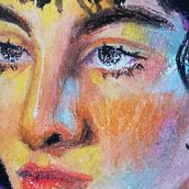 Muestra obras mixtas. Traditional illustration, Painting, Oil Painting, Colored Pencil Drawing, Drawing, and Creativit project by dul_tryme - 01.31.2022