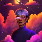 Head in the Clouds 2.0. Un proyecto de Ilustración tradicional de Gris - 31.01.2022