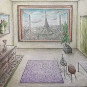 My project in Artistic Perspective: Interior Spaces from Your Point of View  course Ein Projekt aus dem Bereich Traditionelle Illustration, Architektur, Zeichnung und Architektonische Illustration von Juan Pablo Garcia - 31.01.2022