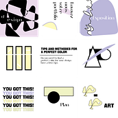 Mon projet du cours : Initiation au graphisme. Design, Br, ing, Identit, Graphic Design, T, pograph, T, pograph, Design, and Art Direction project by Myriam Mountassir - 02.01.2022