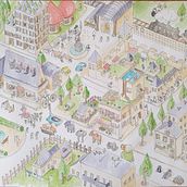 Mon projet du cours : L’art du sketching : transformez vos esquisses en œuvres d’art. Traditional illustration, Pencil Drawing, Drawing, Sketchbook, and Watercolor Painting project by Florence Mercier - 01.29.2022
