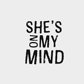 She's on my mind lyrics video. Un progetto di Motion graphics e Animazione di Cláudia Sofia - 04.12.2021