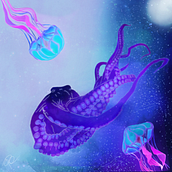 My project in Procreate: Creative Illustration Techniques course. Traditional illustration, Digital Illustration, and Digital Drawing project by Paola Andraa Trujillo Tapias - 01.31.2022
