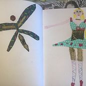 Giocando con la stoffa . Design, and Traditional illustration project by Rosella Testa - 02.01.2022