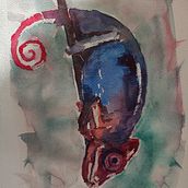 Il mio progetto del corso: Tecniche sperimentali di acquerello per principianti. Traditional illustration, Fine Arts, Watercolor Painting, and Naturalistic Illustration project by Bruno Correggia - 02.01.2022