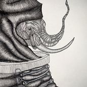 Animali fantastici. Desenho projeto de Andrea Parisi - 01.02.2022