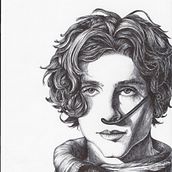 Mein Kursprojekt: Realistisches Porträt mit Kugelschreiber . Ilustração tradicional, Desenho, Desenho de retrato, Desenho realista, e Desenho artístico projeto de Nadia Doering - 01.02.2022