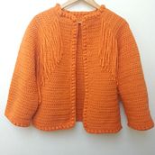 Mi Proyecto del curso:  Top-down: prendas a crochet de una sola pieza. Een project van  Modeontwerp, Textiel, DIY, Haken y Textielontwerp van macristina1961 - 05.11.2021