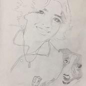 Mi Proyecto del curso: Estampación y bordado de retratos realistas. Un proyecto de Bordado, Tejido y Diseño textil de Cristina O. B. - 02.02.2022