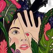 My project in Illustrated Portraits: Adobe Fresco for Beginners course. Un proyecto de Ilustración digital de Imke - 01.02.2022