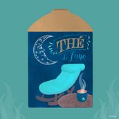 Mon projet du cours : Illustration de packaging : créez un visuel de produit unique . Design, Ilustração tradicional, Packaging, Design de produtos, Ilustração digital, H, e Lettering projeto de Patricia DIDIERJEAN - 02.02.2022