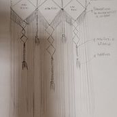 Il mio progetto del corso: Macramè per racconti intrecciati. Un proyecto de Diseño de complementos, Artesanía, Diseño de interiores, Decoración de interiores, Tejido, Macramé y Diseño textil de Viviana Fumanti - 02.02.2022