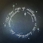 My project in English Calligraphy from A to Z course. Calligraph project by rosanna_palumbo - 02.02.2022