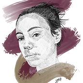 Mi Proyecto del curso: Retrato moderno con Procreate: estiliza a tu protagonista. Traditional illustration, Digital Illustration, and Digital Drawing project by juanjoplage - 02.02.2022