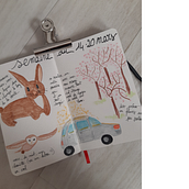 Mon projet du cours : Journal intime illustré : pratiquez au quotidien la pleine conscience. Fine Arts, Sketching, Creativit, Drawing, and Sketchbook project by needienapenelope - 02.02.2022