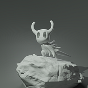 Mi Proyecto del curso: Hollow Knight. Un proyecto de 3D, Diseño de personajes, Animación de personajes, Modelado 3D, Diseño de personajes 3D, Diseño 3D y Videojuegos de Alex Peyeleal - 02.02.2022