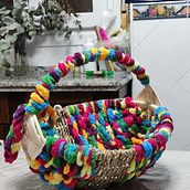 Mi Proyecto del curso: Cestería artesanal contemporánea. Arts, Crafts, Interior Design, Decoration, Fiber Arts, and Textile Design project by Isabel Monteagudo Piqueras - 02.02.2022
