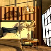 Mi Proyecto del curso: Render de interiores con SketchUp y V-Ray Next. Projekt z dziedziny  Architektura, Architektura wnętrz, Architektura c, frowa, Wizualizacja architektoniczna, Projektowanie wnętrz,  Dekoracja wnętrz i Dekoracja wnętrz użytkownika Ornella Mengual - 01.02.2022
