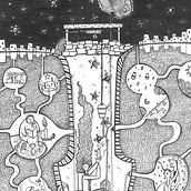 The Secret of Rain Drops / The Story of Nujoud . Ilustração tradicional, Animação, Stor, e telling projeto de Dima Nachawi - 13.03.2018