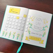 Mi Proyecto del curso: Introducción al bullet journal ilustrado. Traditional illustration, Arts, Crafts, Lettering, Drawing, Botanical Illustration, DIY, H, and Lettering project by ELISABET VARIAS RODRIGUEZ - 02.03.2022