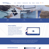 Web Design: Sermes CRO Ein Projekt aus dem Bereich Webdesign, UX / UI und Grafikdesign von María de la Mata Iglesias - 01.09.2021