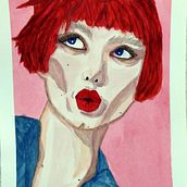 Mi Proyecto del curso: Retrato ilustrado en acuarela . % Verónica Molto García tarafından hazırlanan Geleneksel illüstras, on, Güzel sanatlar, Tablo, Çizim, Sulubo, a Resim, Portre Çizimi, Ve Sanatsal Çizim projesi - 02.03.2022