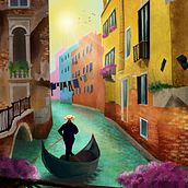My project in Cinematic Digital Illustration with Photoshop course. Traditional illustration, Digital Illustration, and Concept Art project by z_bene - 02.03.2022