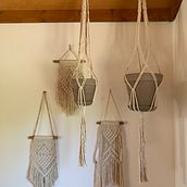Mini Macramé Collection. Un proyecto de Artesanía de AlphaDeltaRomeo - 04.02.2022