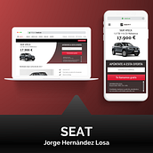 SEAT | Proyecto de CRO (A/B testing, personalización, etc.). Digital Marketing project by Jorge Hernández Losa - 02.04.2022