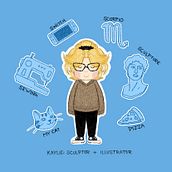 Artist Introduction!. Traditional illustration project by Kaylie Maines - 02.03.2022