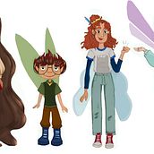 Mi Proyecto del curso: Fábrica de personajes ilustrados. Traditional illustration, Character Design, Digital Illustration, Children's Illustration, and Narrative project by Mikaela Fraga - 02.04.2022
