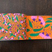 My project in Botanical Patterns in a Sketchbook: Conquer the Blank Page course. Traditional illustration, Pattern Design, Botanical Illustration, and Sketchbook project by Nilüfer - 02.04.2022