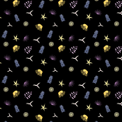 Estampa Cerrado Mágico . Traditional illustration, Pattern Design, Drawing, Digital Illustration, and Botanical Illustration project by Gabriela Kalix - 01.01.2022