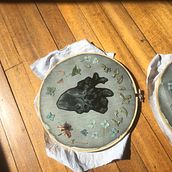 Mi Proyecto del curso: Bluework: cianotipia y bordado. Un projet de Illustration traditionnelle, Artisanat, Beaux Arts, Papercraft, Estampe, Broderie, DIY, Impression textile , et Design textile de sheilacastellanosbaron - 04.02.2022