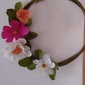 Mon projet du cours : Techniques de création de fleurs en papier. Paper Craft, Decoration, and DIY project by Cécile Girardin - 02.04.2022