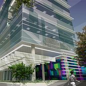 Edifício Campos Eliseos . São Paulo. Arquitetura e Ilustração arquitetônica projeto de Frederico Azevedo Marques Fonseca - 04.02.2022