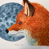 My project in Expressive Animal Portraits in Watercolor course. Traditional illustration, Watercolor Painting, Realistic Drawing, and Naturalistic Illustration project by greg_45 - 02.02.2022