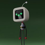 Mi Proyecto del curso: Render robot. Un projet de Motion design, Conception de personnages, Conception de produits , et Modélisation 3D de Victor Venegas - 01.02.2022