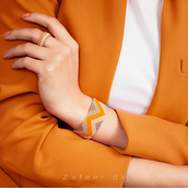 Beaded ring. Accessor, Design, Arts, Crafts, Jewelr, Design, and Fiber Arts project by halla_arabi - 02.04.2022