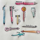 Mi Proyecto del curso: El arte del sketching: transforma tus bocetos en arte. Un progetto di Illustrazione tradizionale, Disegno a matita, Disegno e Sketchbook di Aimee Goren - 04.02.2022