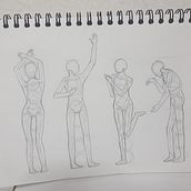 Mi Proyecto del curso: Dibujo anatómico para principiantes. Fine Arts, Sketching, Pencil Drawing, Drawing, Realistic Drawing, and Figure Drawing project by asofia_gh - 02.05.2022