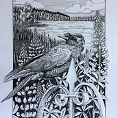 My project in Dip Pen and Ink Illustration: Capturing The Natural World course. Sketching, Drawing, Artistic Drawing, Sketchbook, Ink Illustration, and Naturalistic Illustration project by Jennifer McConnell - 02.02.2022