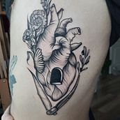 Mi Proyecto del curso: Técnicas de tatuaje blackwork con línea fina. Een project van  Tatoeageontwerp van Alejandra Caicedo - 05.02.2022