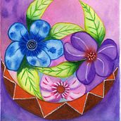 Mi Proyecto del curso: Creación de paletas de color con acuarela. Een project van Traditionele illustratie,  Beeldende kunst, Schilderij, Aquarelschilderen y Kleurentheorie van anitalorca - 05.02.2022