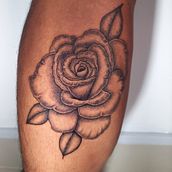 Mi Proyecto del curso: Tatuaje botánico con puntillismo. Traditional illustration, Tattoo Design, and Botanical Illustration project by frederick - 02.05.2022